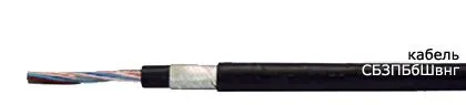 Кабель СБЗПБбШвнг 5х2x4