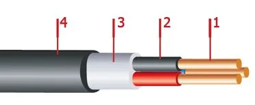 Кабель АВВГз 4х2,5