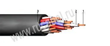 Кабель КВВГ-О 3х4